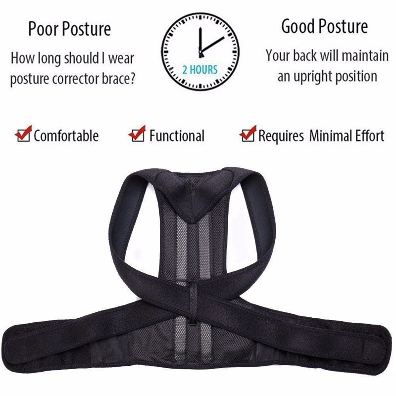 Adjustable Posture Corrector Low Back Support